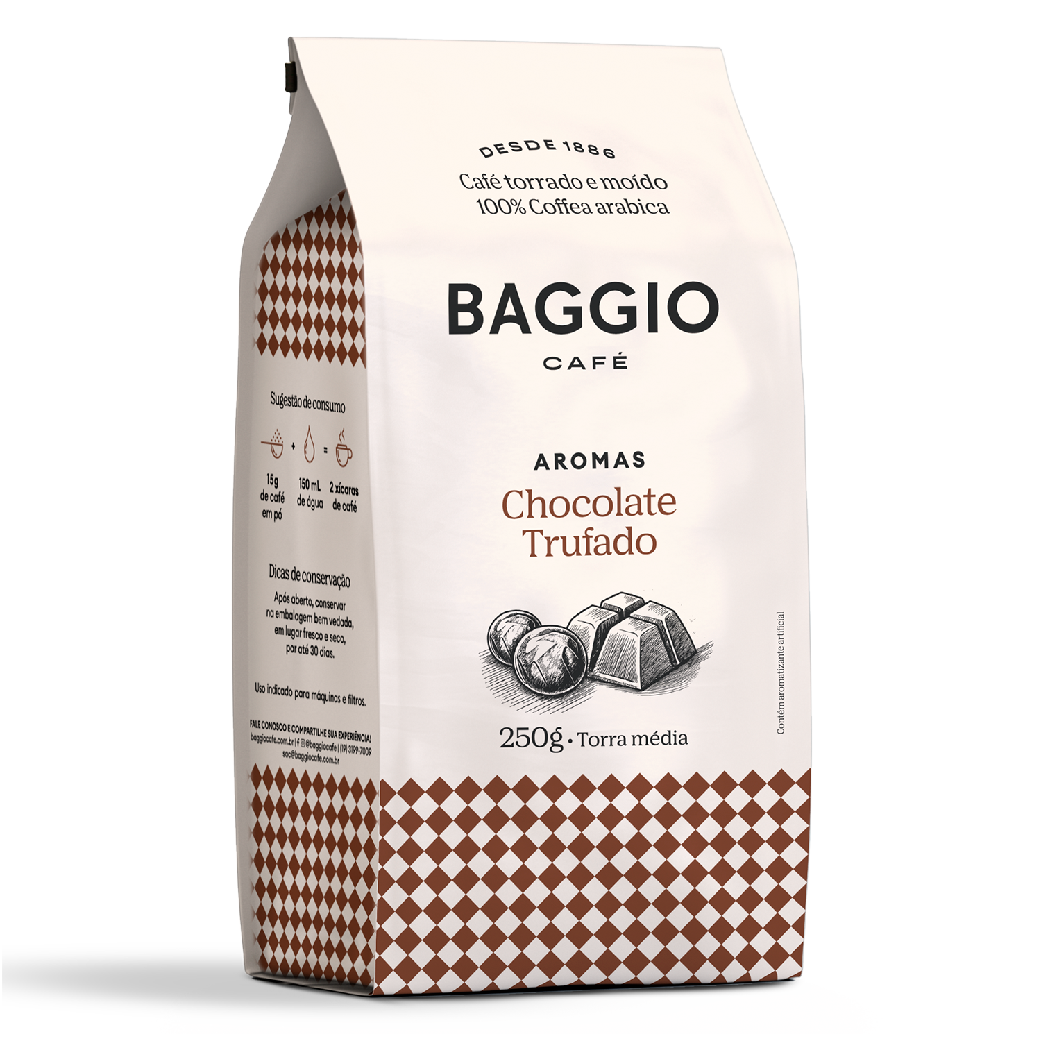 Kit Baggio Café Moídos Master + Xícara Baggio