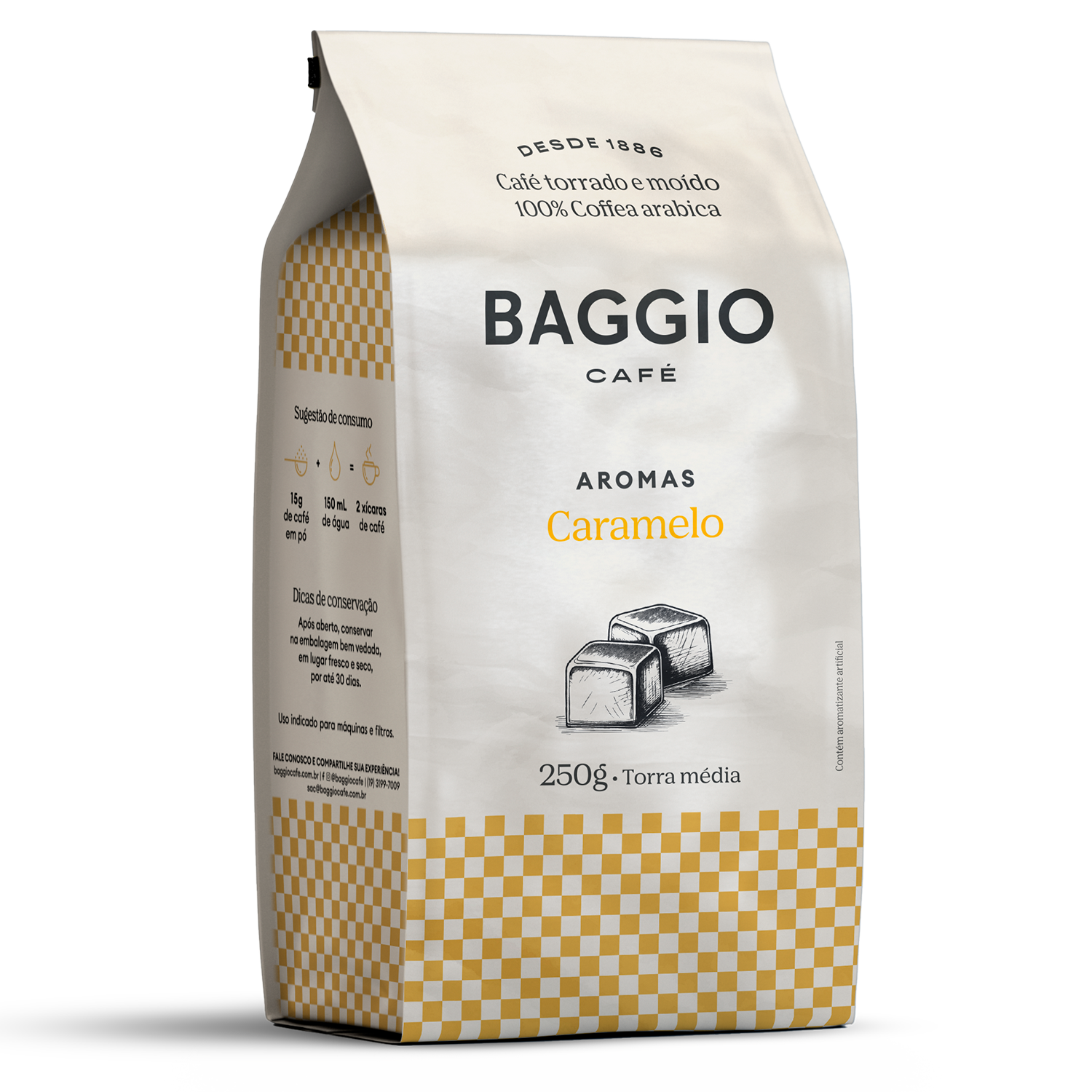 Baggio Aromas Caramelo - 250g