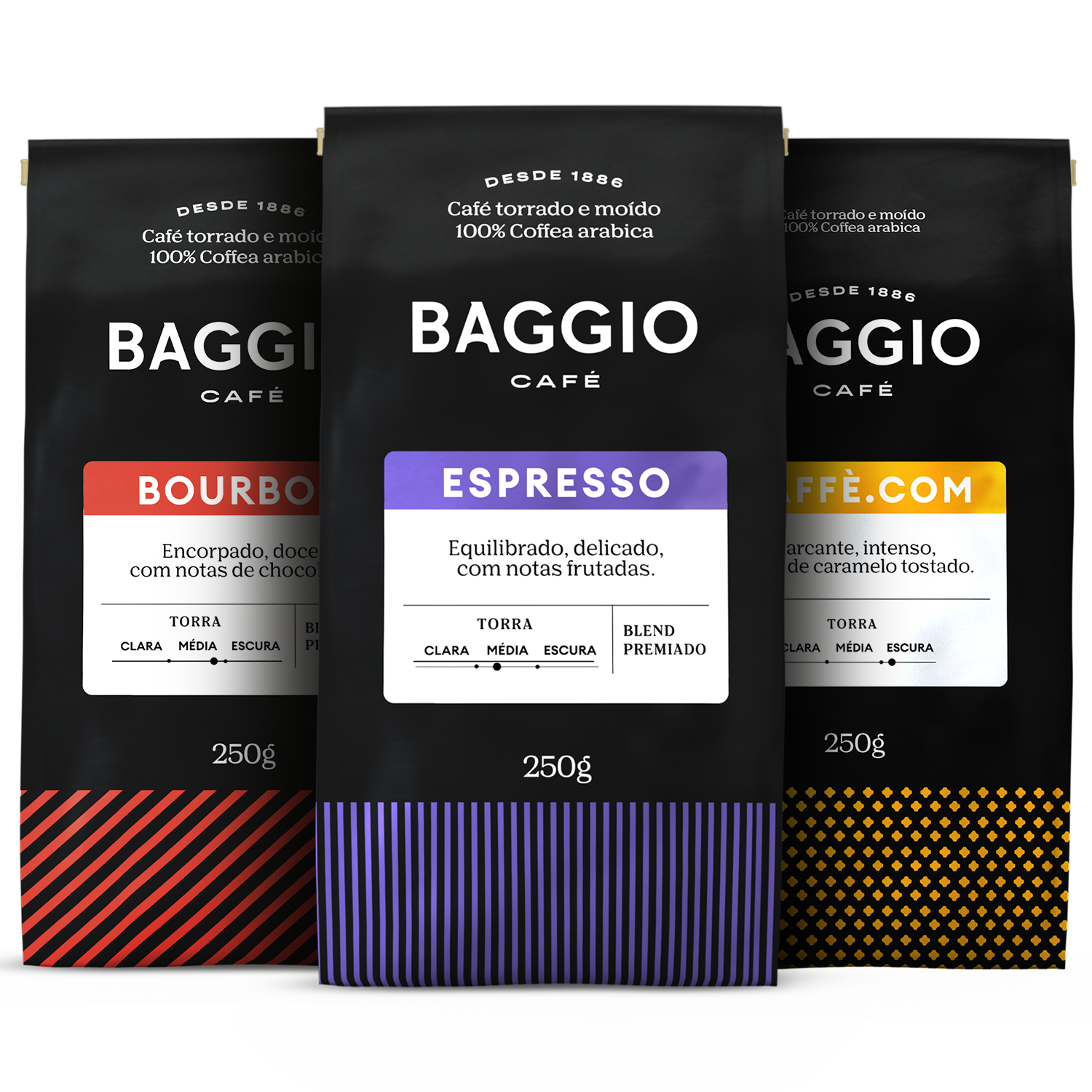 Kit Escritório Baggio Café 2kg Moídos + Xícara Baggio